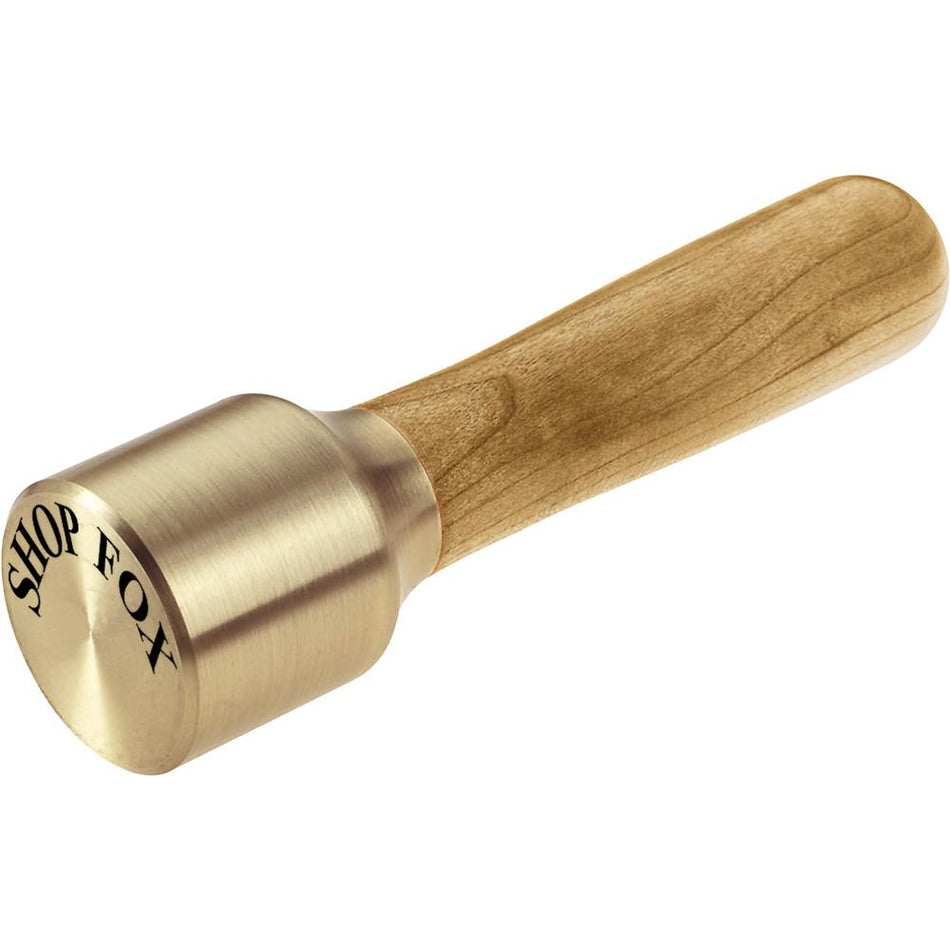 8 oz. Brass Head Craftsmans Mallet for Woodworking