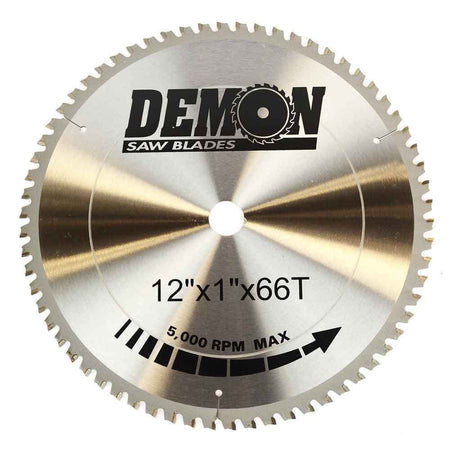 12" Carbide Tipped Metal Steel Pipe Cutting Saw Blade - tool