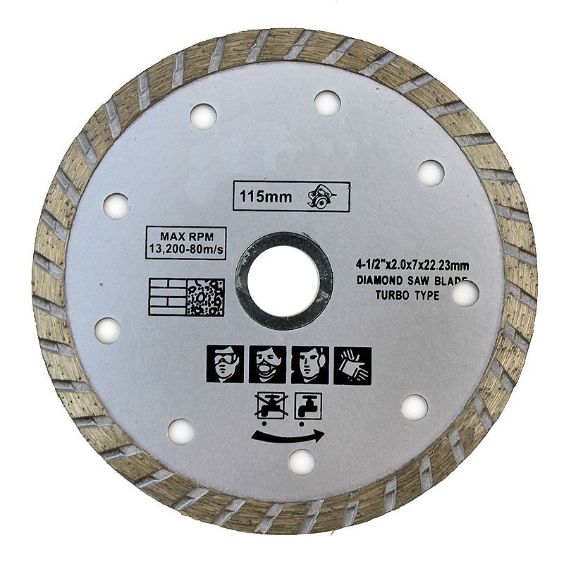 4 1/2" Diamond Blade for Grinder or Saw - tool