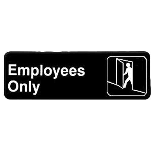 Employees Only Door Sign - tool