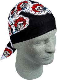 Grateful Dead Skull Cap Head Bandana