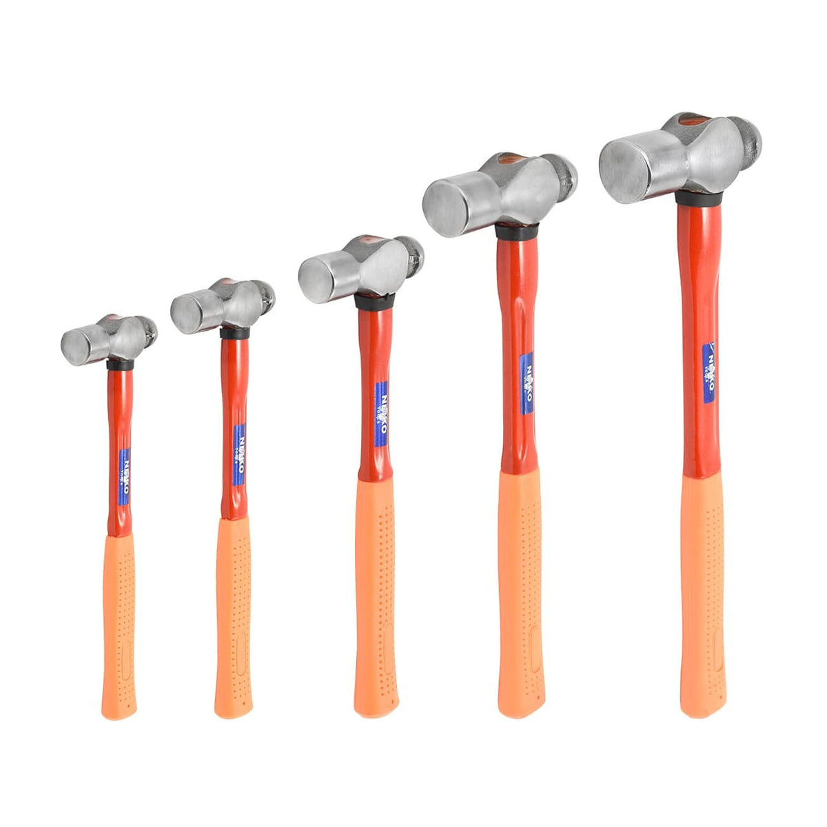 5 Piece Ball Peen Hammer Tool Set - tool