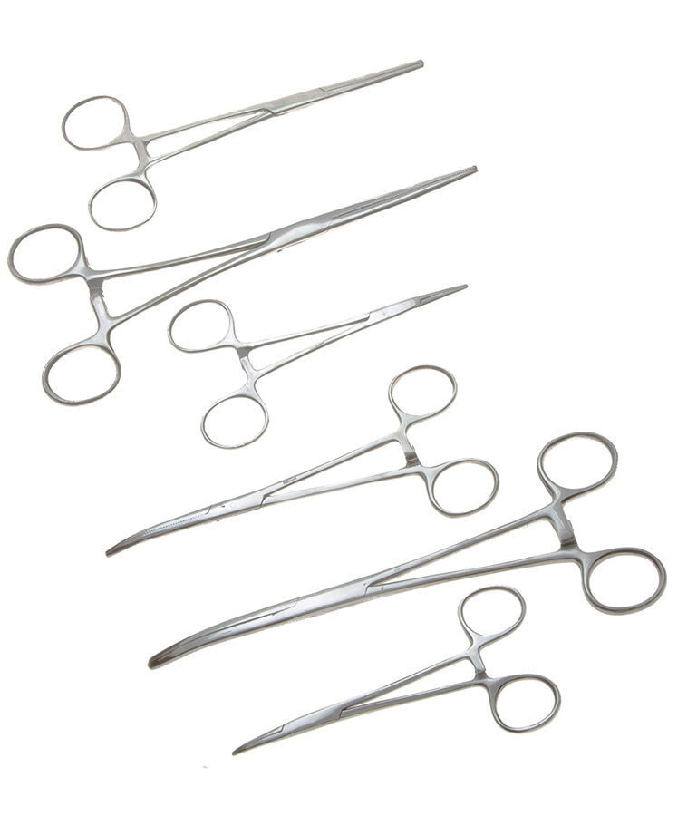 6PC Hemostat Forcep Plier Set