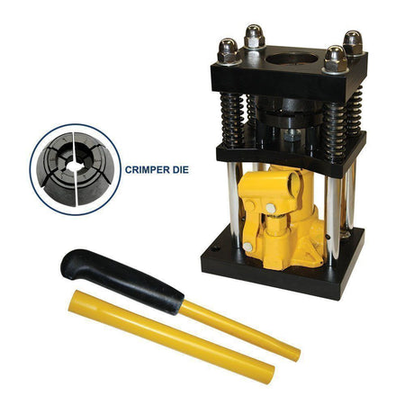 1/2" to 3/4" Manual Hydraulic Air Hose Ferrel Crimper Crimping - tool