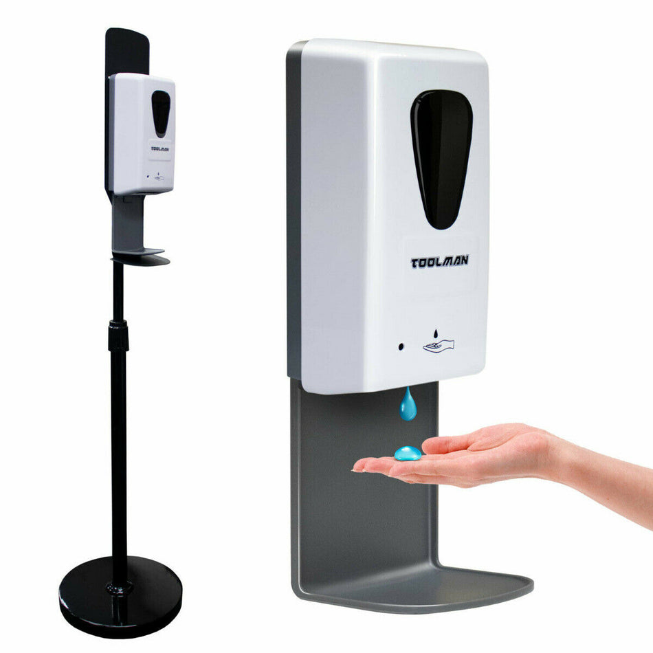 Hands Free Automatic Sanitizer Soap Dispenser On Floor Stand