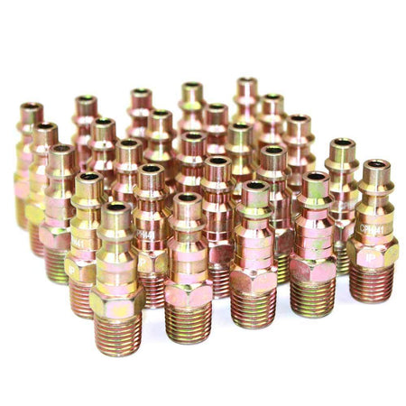 25 Pack of Air Snap Fitting Nipples Coupler Plugs - tool