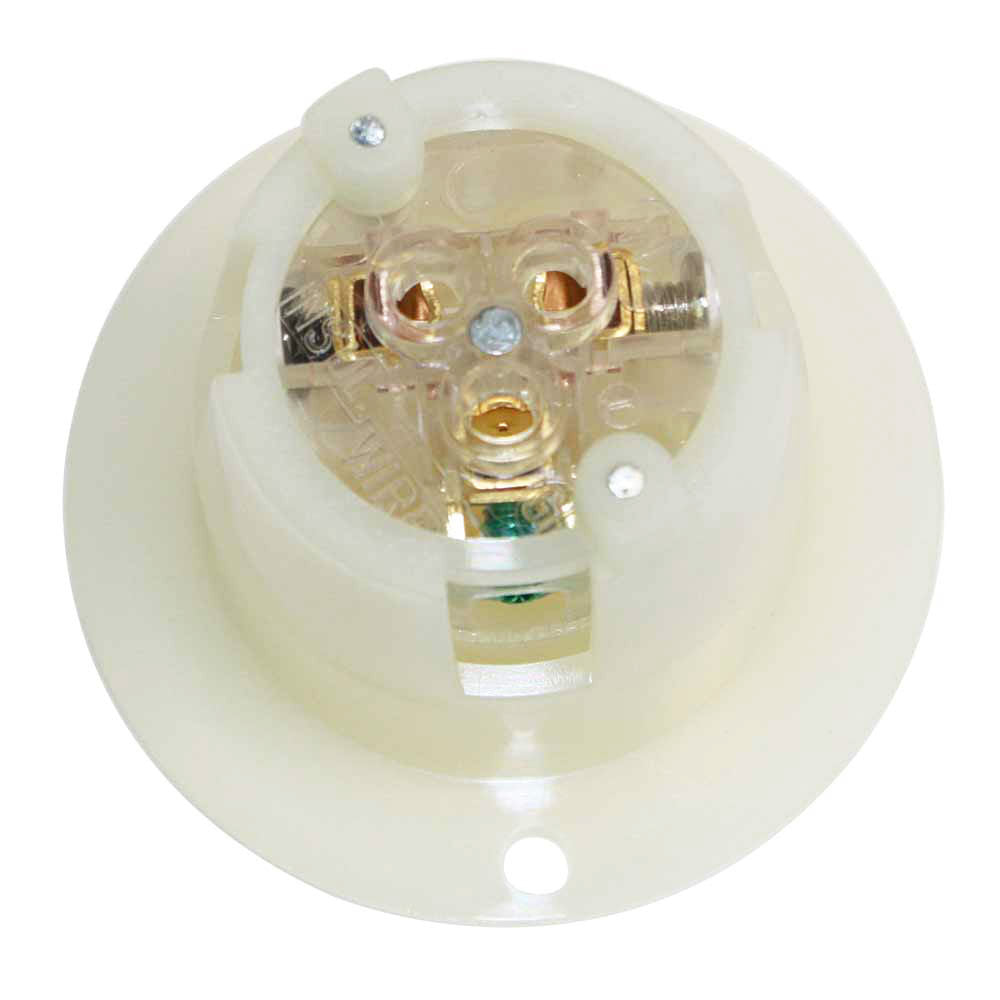 NEMA 5-20R 2 Pole 3 Wire 20A 125V Heavy Duty Standard Receptacle Flange Flush Mount Outlet - tool