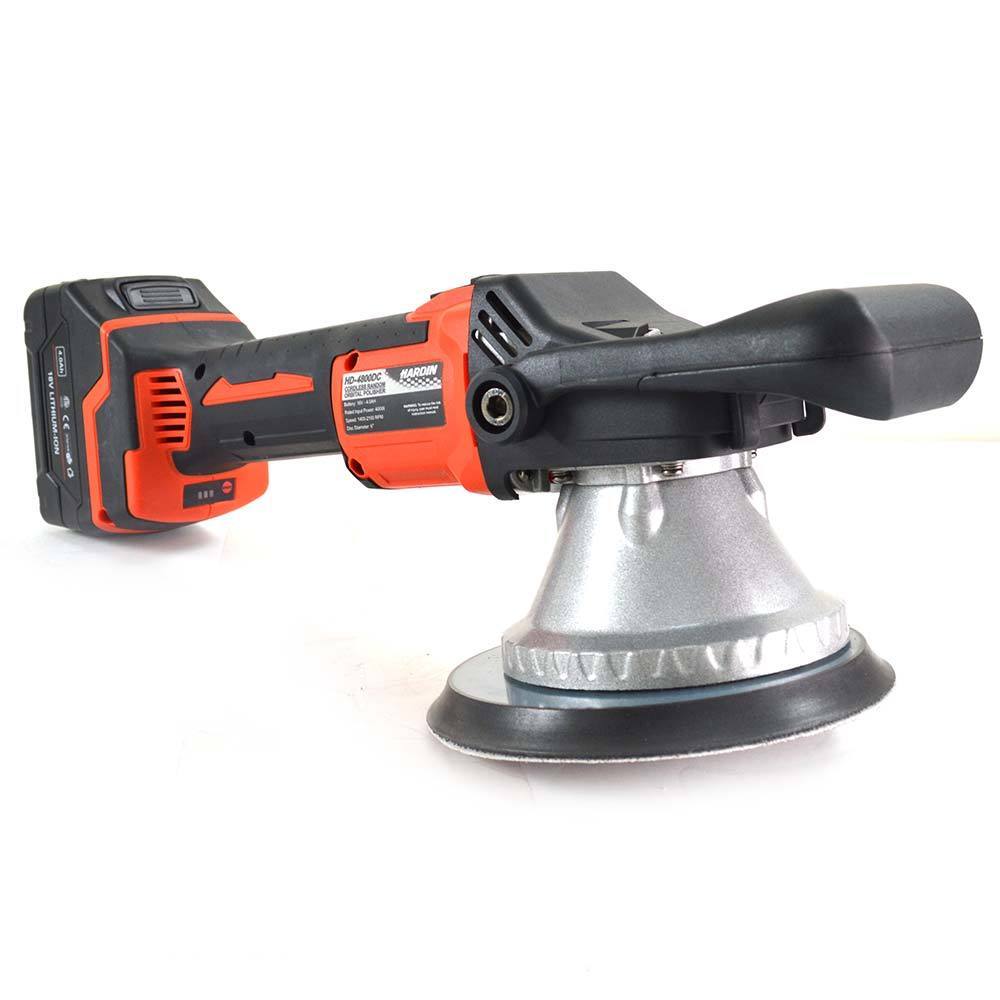 Cordless Battery Operated Random Orbit Polisher Buffer Sander - tool