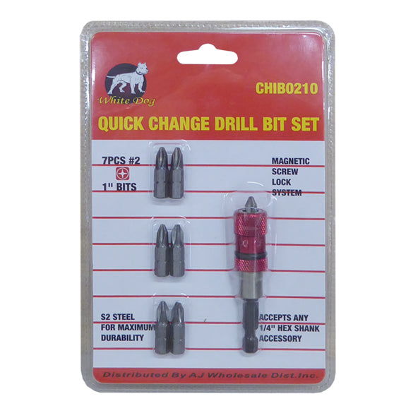 Quick Change Snap Screwdriver Drill Bit Driver Set - tool