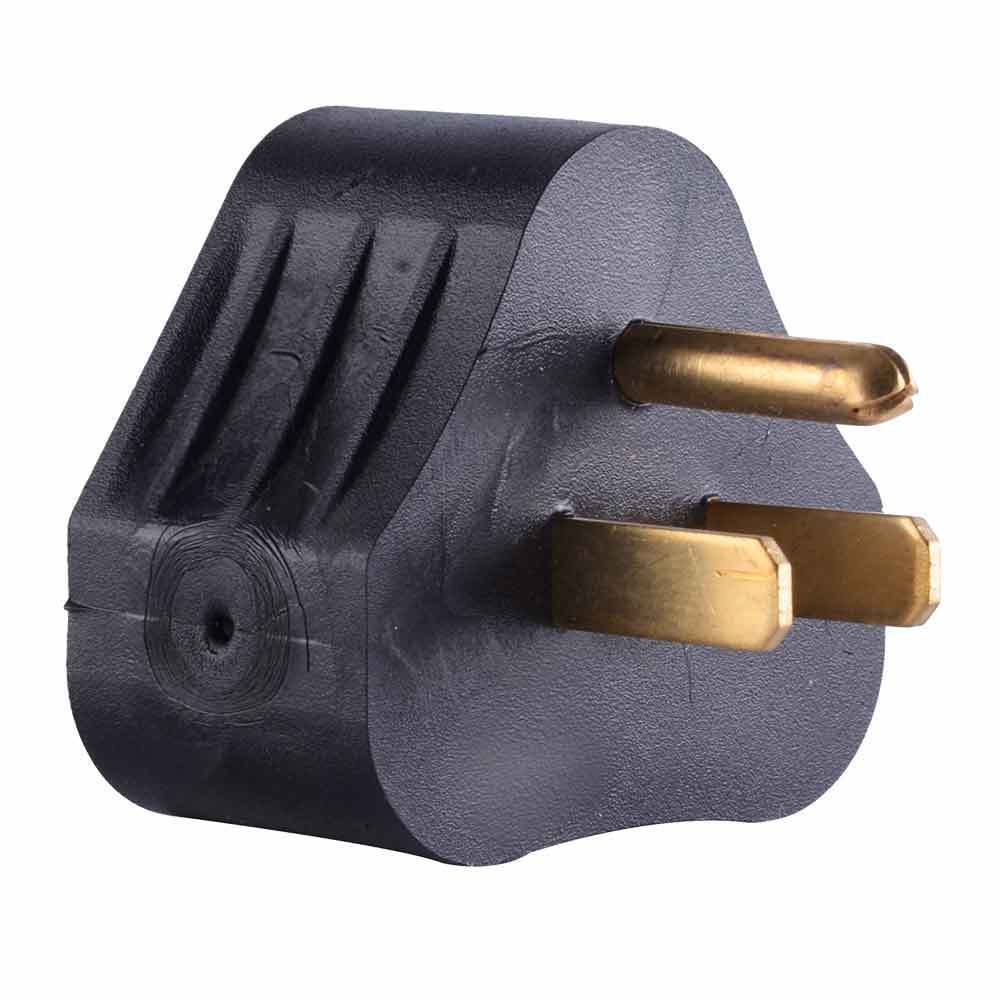 RV Cord Adapter Male to 30 Amp Female Connector Plug Camper Motorhome Triangle Adaptor - tool