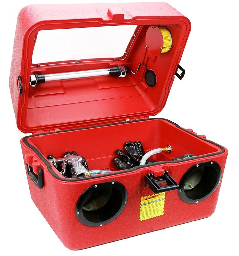 15 Gallon Bench Top Sandblasting Cabinet Box - tool