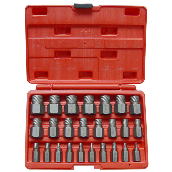 Spline Screw Pipe Extractor Tool Set - tool