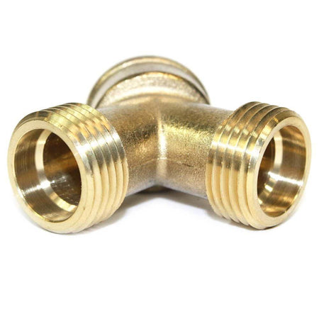 3/4" Inch Garden Water Hose 2 Way Y Splitter Connector - tool