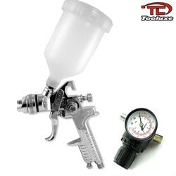 HVLP Gravity Feed Top Air Fed Automotive Paint Spray Spraying Gun Sprayer Tool - tool