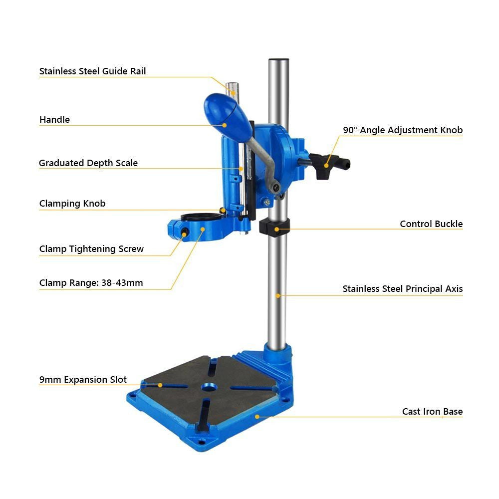 Drill Press Stand Attachment for Electric Hand Drill - tool