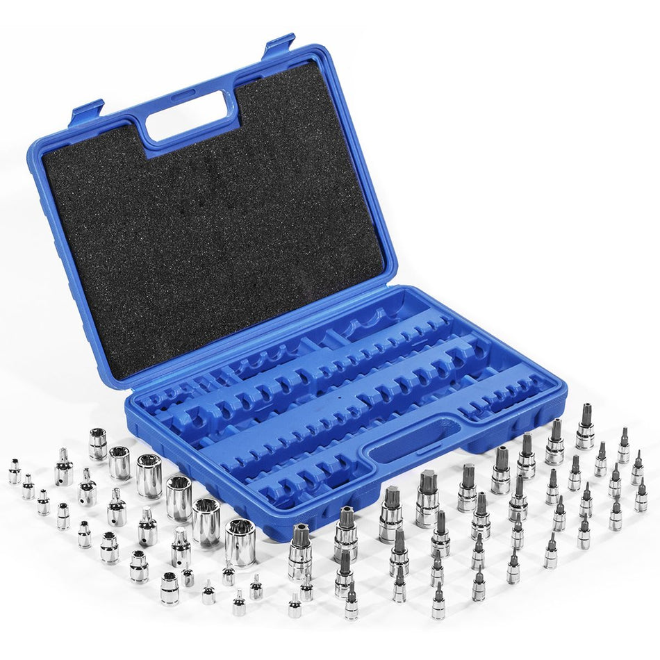 60PC Master Star Tamper Proof Socket Bit Tool Set