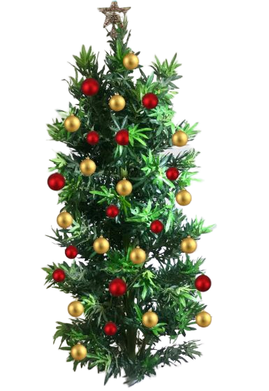 Artificial Marijuana Christmas Tree