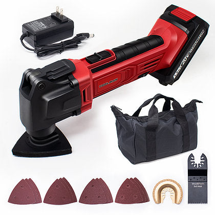 Cordless Oscillating Corner Sander Saw Tool Kit